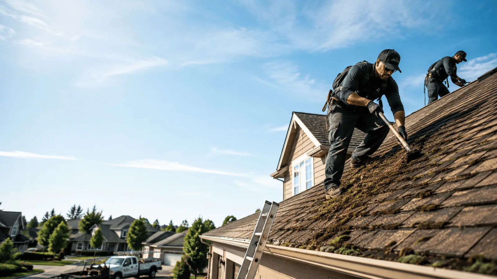 Roof Moss Removal in Hempstead, TX near me